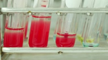 kan grubunda test laboratuarı.