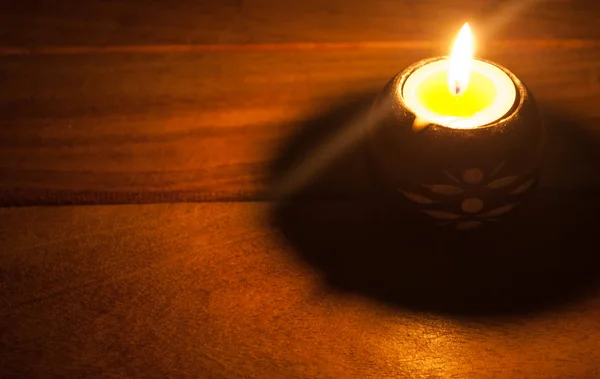 Close up on candle. — Stock Photo, Image