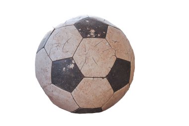 Eski saccer topu.