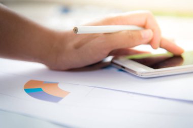 bulanık iş arka plan kavramı.