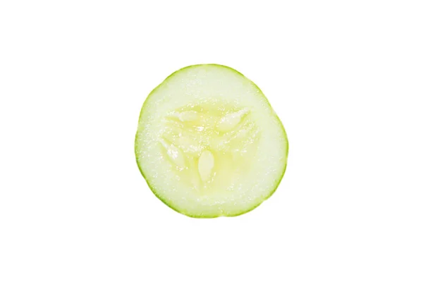 Close-up van verse groene komkommer. — Stockfoto