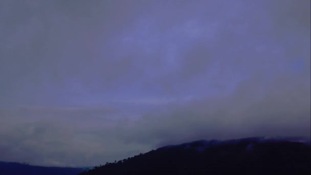 Nuage se déplaçant dans la chronologie vu .