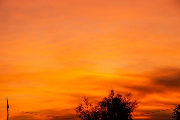 Atardecer cielo rojo fondo abstracto . —  Fotos de Stock