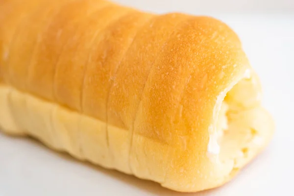 Vers Brood Tafel Zelfgemaakt Kookconcept — Stockfoto