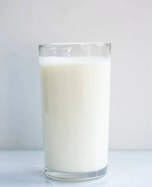 Tráva Mléka Konceptu Zdravého Pití — Stock fotografie