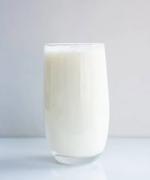 Tráva Mléka Konceptu Zdravého Pití — Stock fotografie