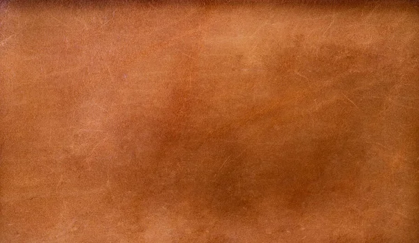 Close Brown Leather Wallet Wood Texture — Stock Photo, Image