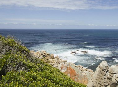 Atlantic coast, Cape iyi umut, Güney Afrika, Cape Town mavi