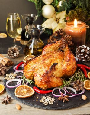 Metin için Noel ve yeni yıl yer için pişmiş Türkiye