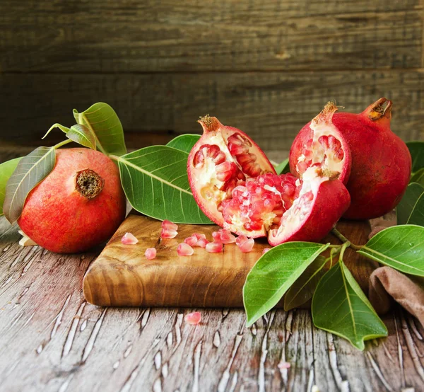 Taze nar ve suyu, seçici odak