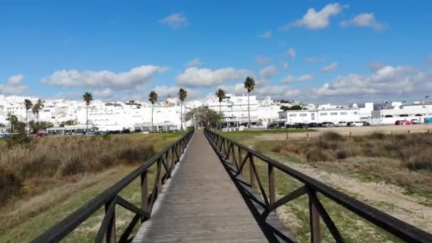 Luftdrohne Und Reiseaufnahmen Vom Strand Und Ozean Kalifornien Usa — Stockvideo