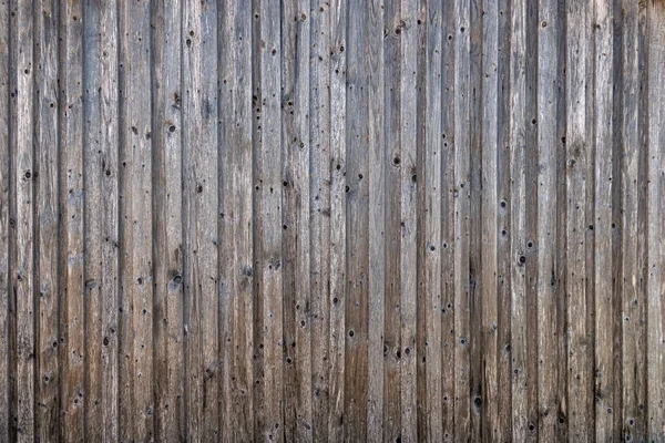 Rustic Old Wooden Wall Barn Knotholes Screws — Stock Photo, Image