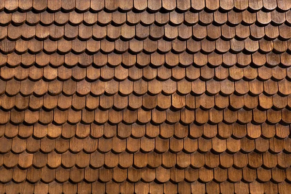 Fekete Erdőben Németország Készült Barna Fából Készült Zsindelyből Készült Homlokzat — Stock Fotó