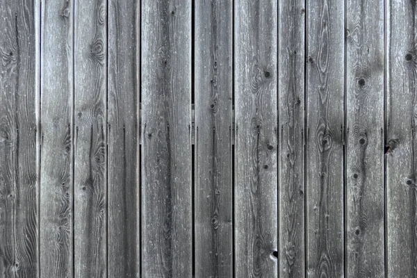 Detail Gray Wooden Wall Barn Made Vertical Weathered Boards — Stock Photo, Image