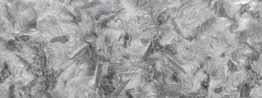 Marbled pattern of a smooth gray stone slab - panoramic closeup clipart