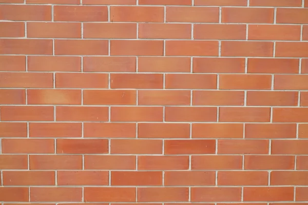 Vermelho parede de tijolo fundo — Fotografia de Stock