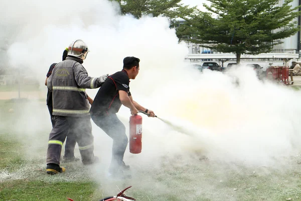 Brandbeveiliging in fabriek Thailand — Stockfoto