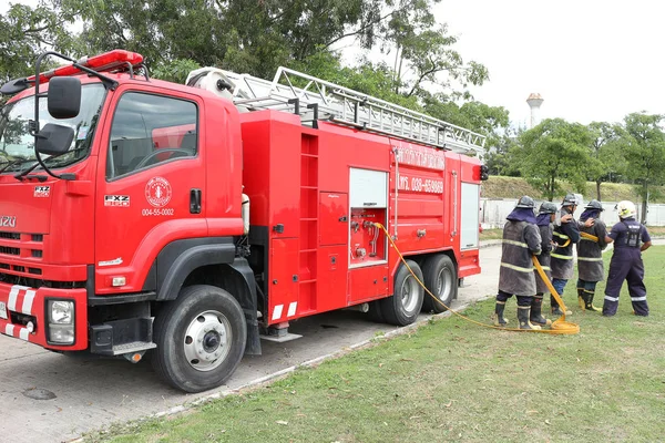 Brandbeveiliging in fabriek Thailand — Stockfoto