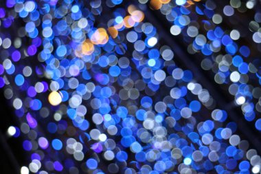 Mavi ışık mavi focus arka plan