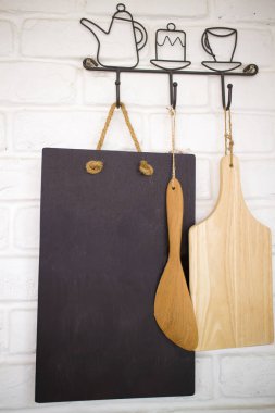 Restoran menüde yazı tahtası