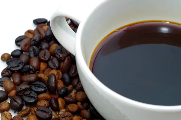Black coffee seed — Stock Photo, Image