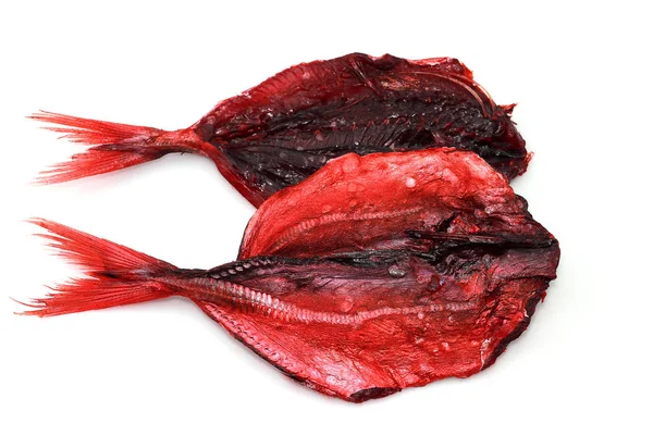 Peixe vermelho seco — Fotografia de Stock