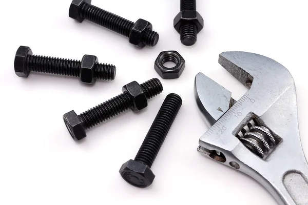 Bolts and nut — Stock Photo, Image