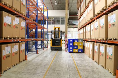 Fabrika ve depo binası.