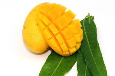 Tay sarı tatlı mango meyve