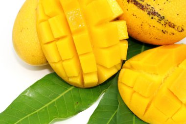 Tay sarı tatlı mango meyve
