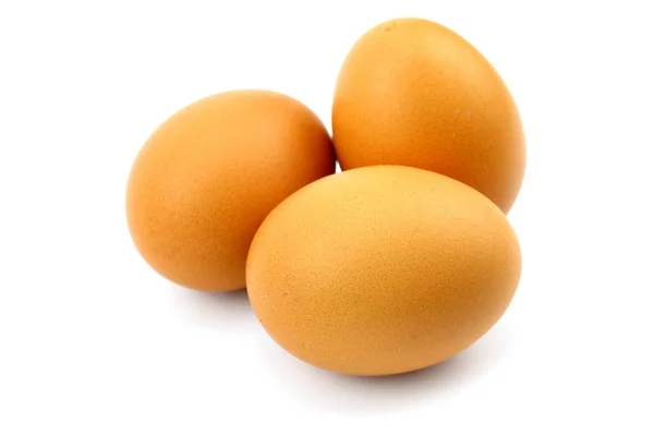 Jajko na na białym tle — Zdjęcie stockowe