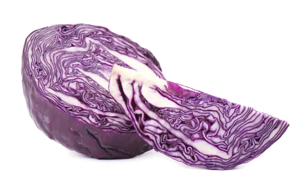Fresh red cabbage isolated — Stock Photo, Image