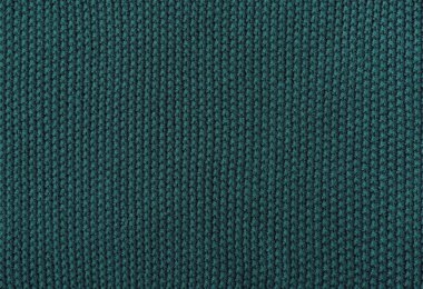 Örme yün kumaş turkuaz doku