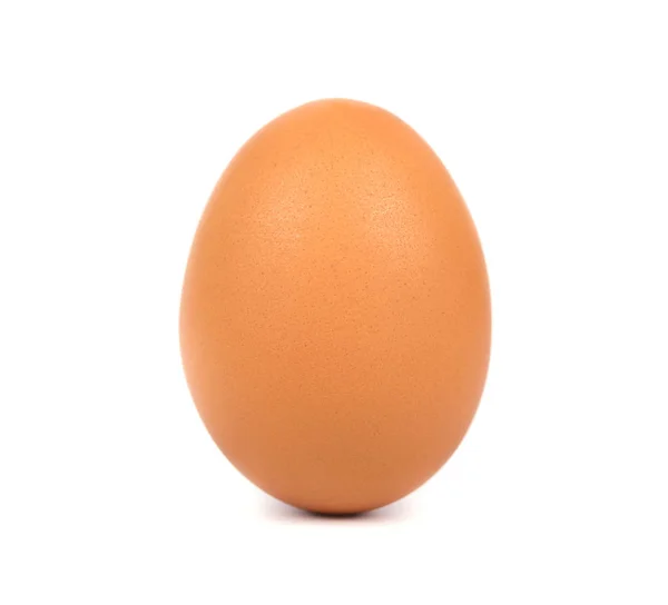 Beyaz arka planda izole edilmiş tavuk yumurtaları — Stok fotoğraf
