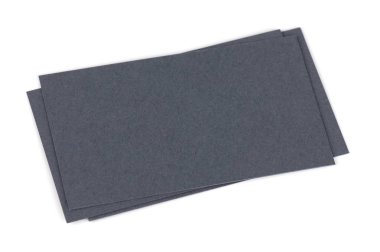 Kadar boş kartvizit fan yığını alay. Kimlik tasarımı, Kurumsal Şablonlar, şirket tarzı, beyaz arka plan üzerinde izole boş kartvizit.