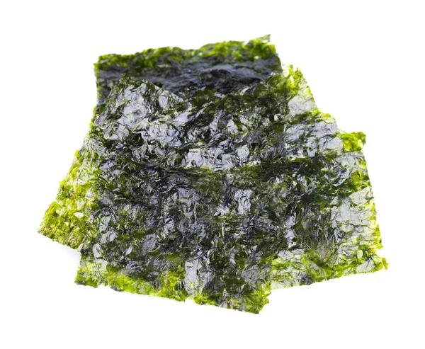白を基調としたカリッとした海苔 日本食海苔 海苔のシート — ストック写真