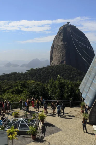 輸送以上 4000 運転のケーブルカーで世界で最も古い Cable Cars とブラジルの最初のことがあります 最初のストレッチでは 550 メートルは にプライア — ストック写真