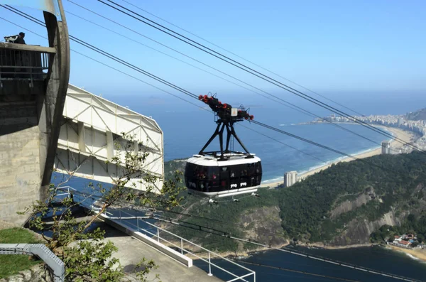 Taşınan 40 milyondan fazla kişi ile Po de Acar teleferik dünyanın en eski cable cars ve Brezilya'da ilk biridir. İlk germek, 550 metre uzunluğunda, Mo bağlayan Praia Vermelha 27 Ekim 1912 açıldı