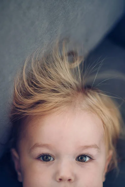 Close up portrait of a boy — Stock Photo, Image