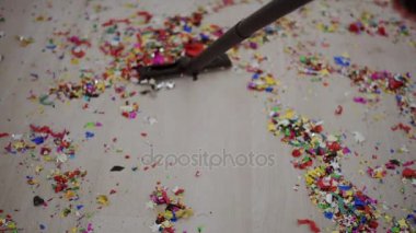 Renkli sonra parti dekorasyon