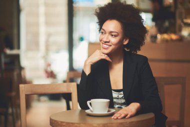 Güzel melez kadın.