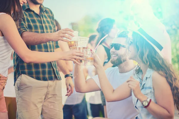 Young people on party — Stock Photo, Image