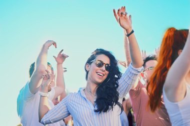 İnsanlar eğlenmek parti 