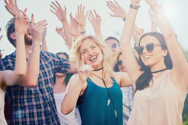 İnsanlar eğlenmek parti 