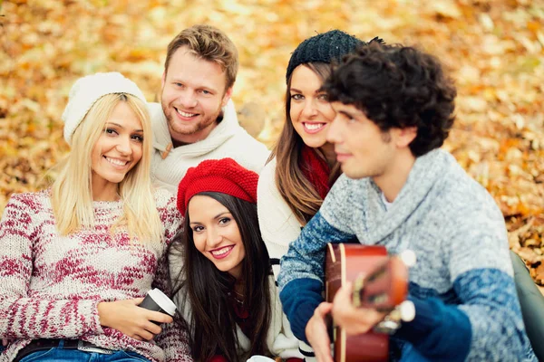 bir grup genç insan 