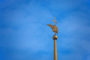 Peter ve Paul Katedrali spire melek