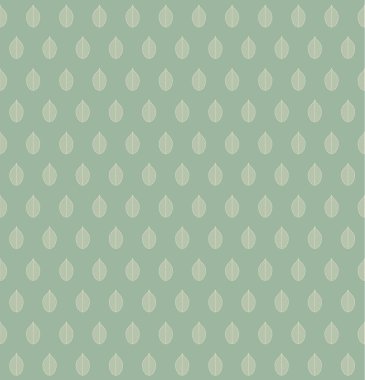 Retro yaprakları desen