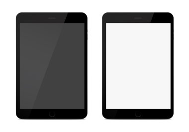 İki siyah Tablet