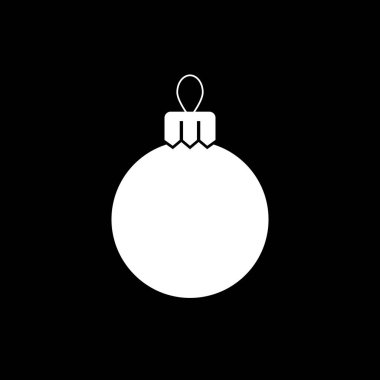 Noel Ball düz simgesi