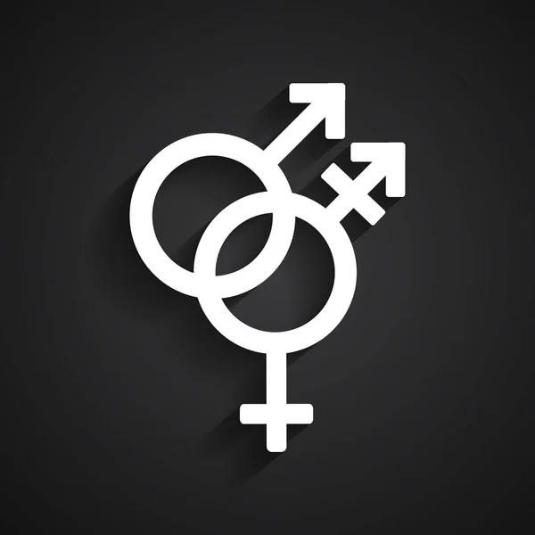 Σύμβολο των φύλων trans — Διανυσματικό Αρχείο
